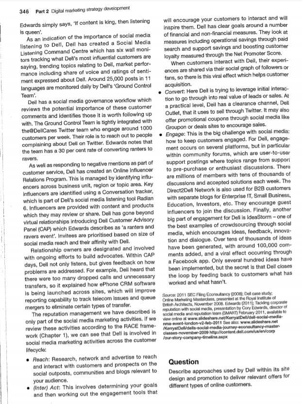 Marketing Case Study below: Question: Describe