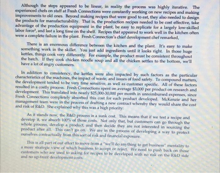 3. The case notes three main customer segments in