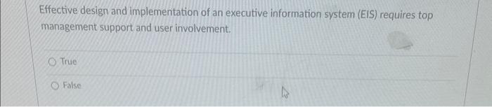 Effective design and implementation of an