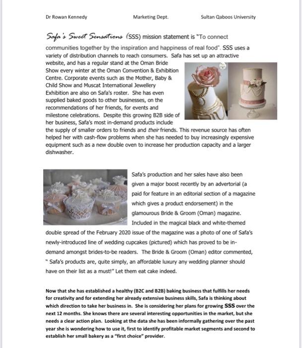 For Boston Consulting Group Matrix: 1. Begin by