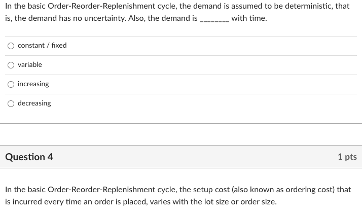 2nd Question is TRUE OR FALSE In the basic