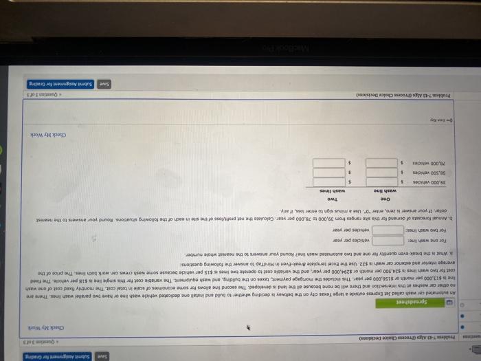 Save Submit Anment for Grading Prohim 1439 Algo