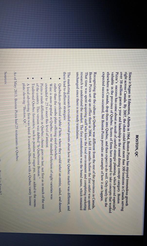 BOSTON, QC Since it began in Edmonton, Alberta in