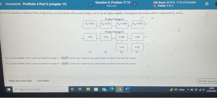 Homework: Portfolio 4 Part 5 (chapter 17)