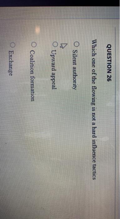 QUESTION 24 According to the path goal theory, an