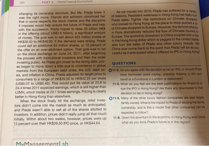 what should prada do, borrow money or do an