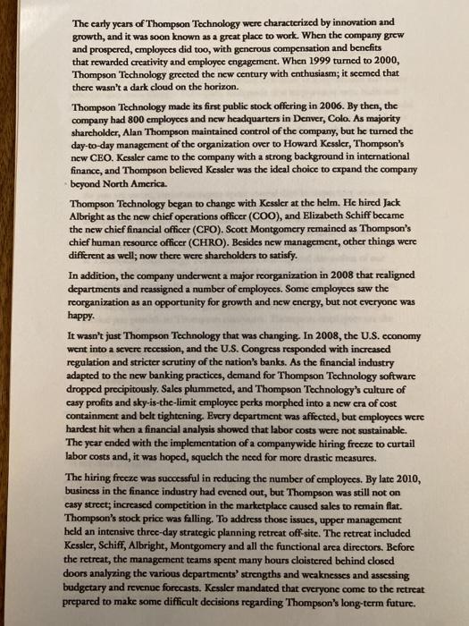 please read the case background and answer the