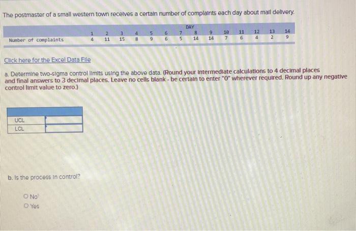 The postmaster of a small western town receives a