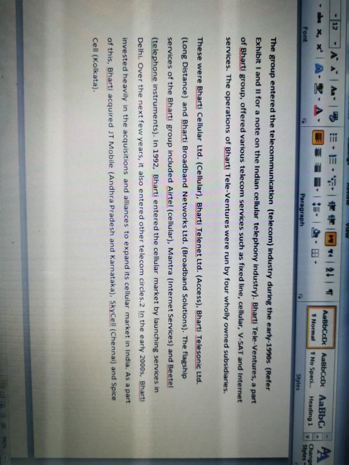 2) Task 2 (95 Marks) Main Assignment Read this