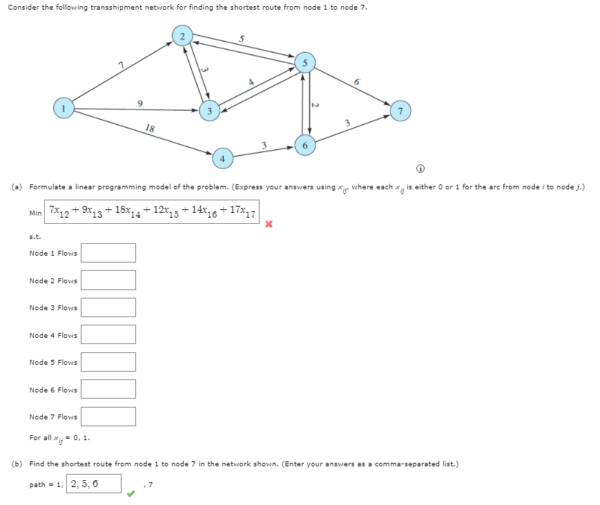 Please detail exactly what's the answers for the