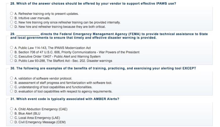 FEMA IS-251 course help with abswers please 1. An