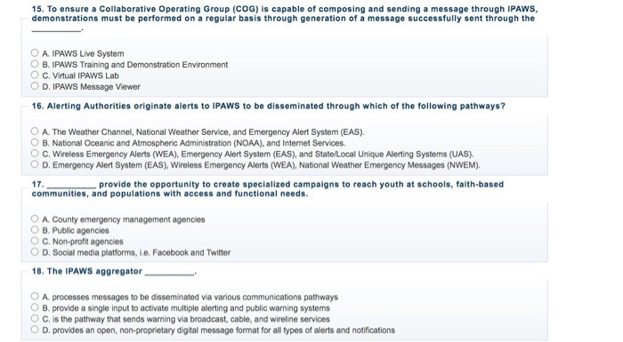 FEMA IS-251 course help with abswers please 1. An