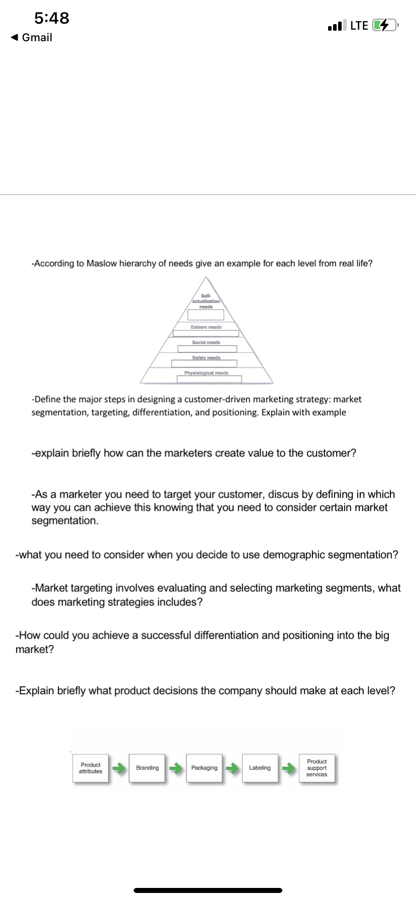 answer each question clearly please ( the subject