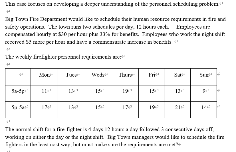 Given the above information what is the optimal