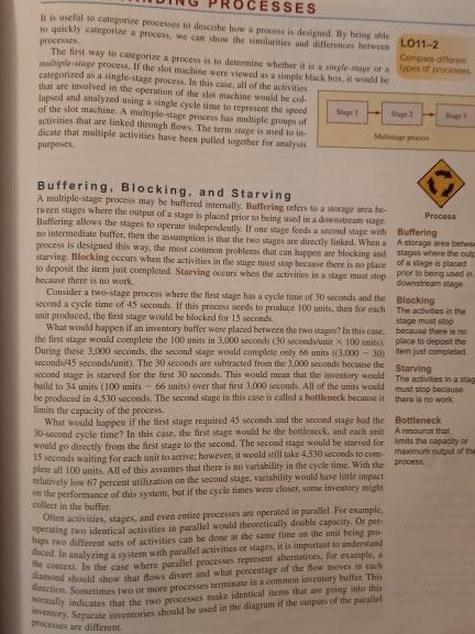 Review the example of Multistage Process with