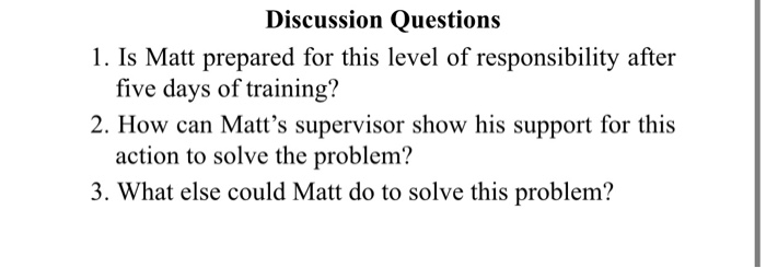 Case Study ... Owning the Problem! "You own the