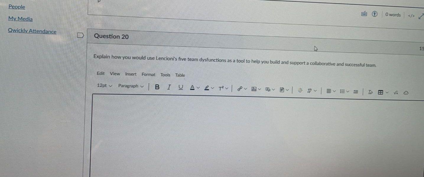 People My Media Qwickly Attendance Question 20