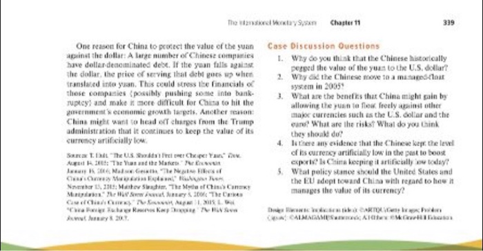 The 20 sty 38 Chapter 11 339 One reason for China