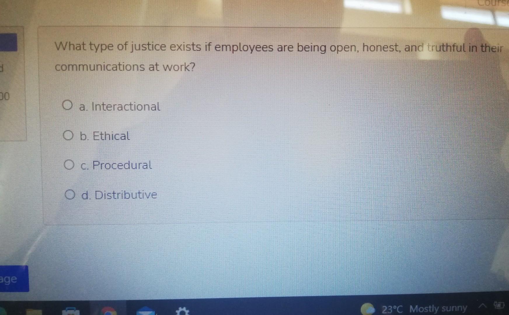 choose the correct answer Course dashboard The