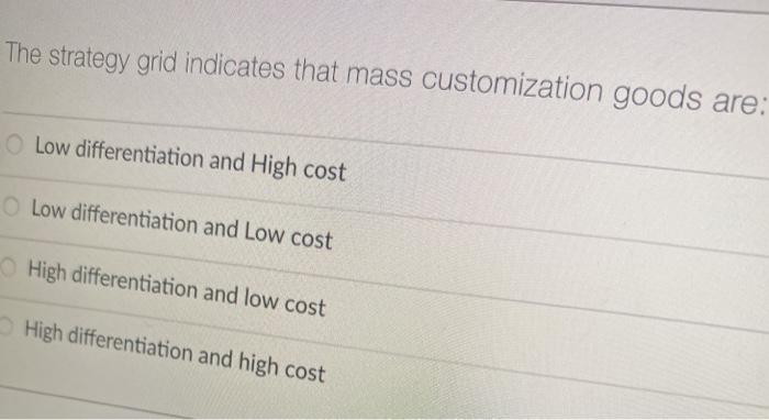 The strategy grid indicates that mass