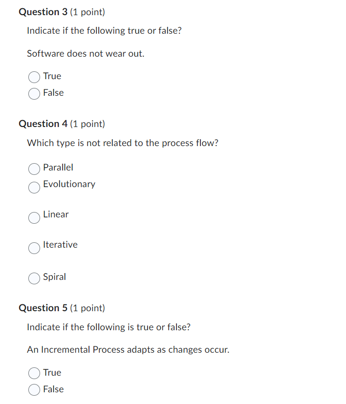 Which one does not belong to the generic process