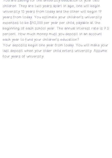 Saving sy children They are two years apart in