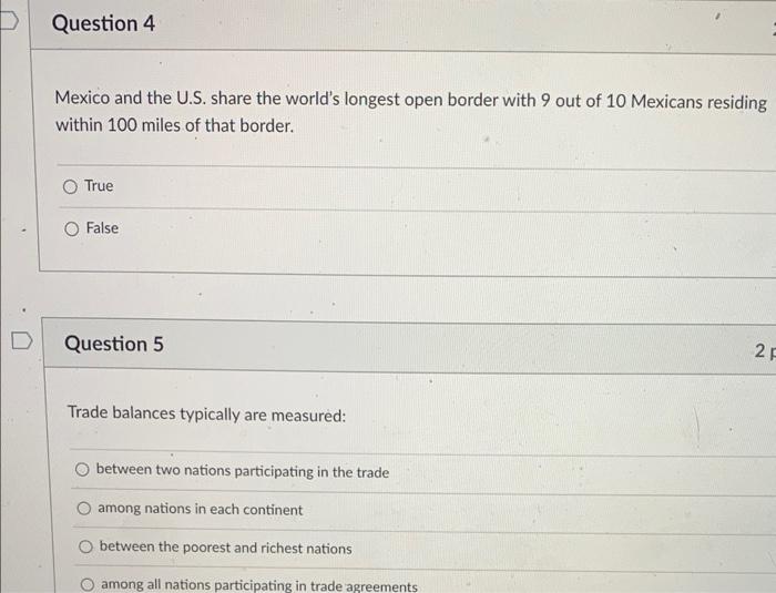 Mexico and the U.S. share the world's longest