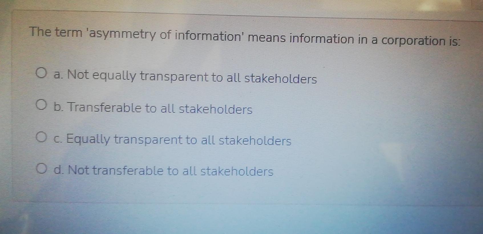 choose the right answer Managerial ethics can be