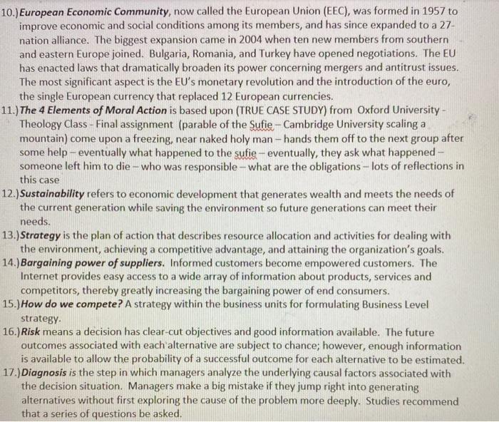 True & False type of question. True / False (2