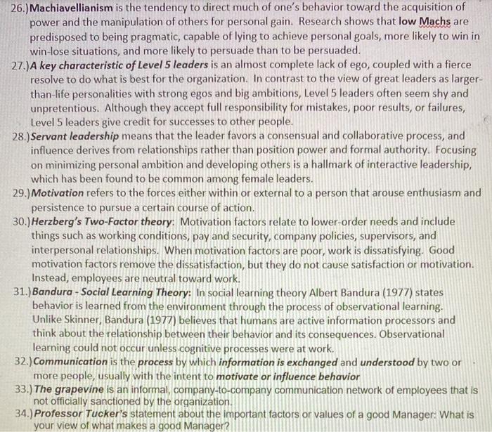 True & False type of question. True / False (2