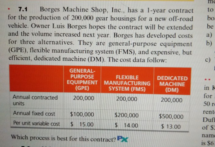 please show steps mo to bo be 7.1 Borges Machine