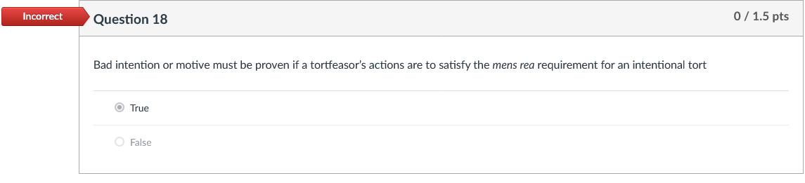 Please provide an explanation with the correct