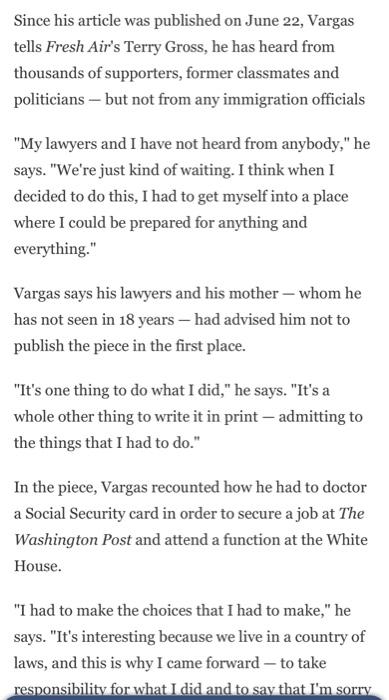 Describe some patterns of U.S. immigration