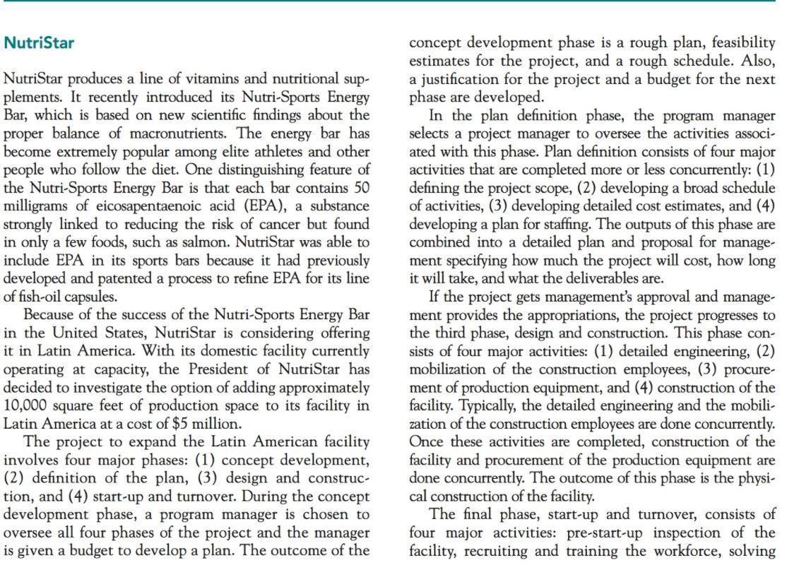 Should NutriStar add approximately 10,000 square