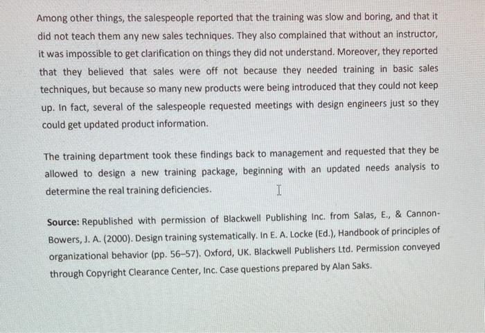 Background When responding to a case study or