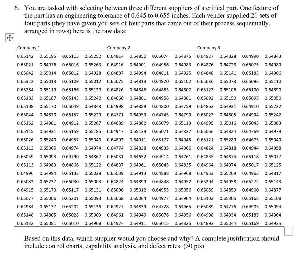 6. You are tasked with selecting between three
