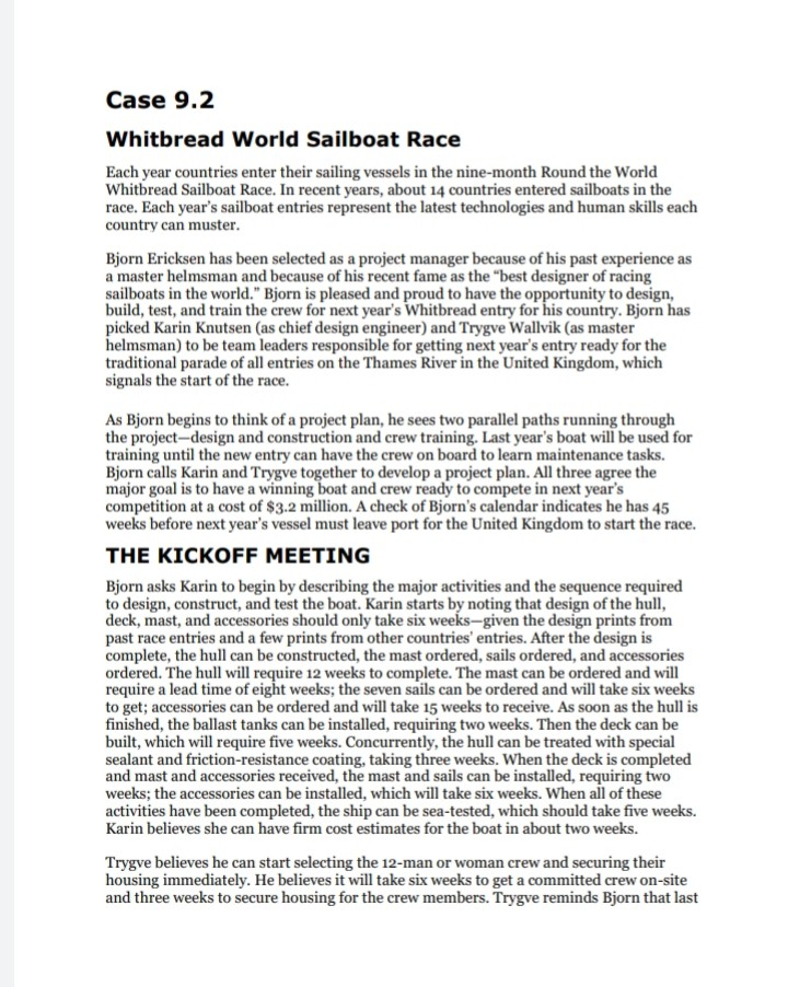 Questions 1. Using the activities provided in the