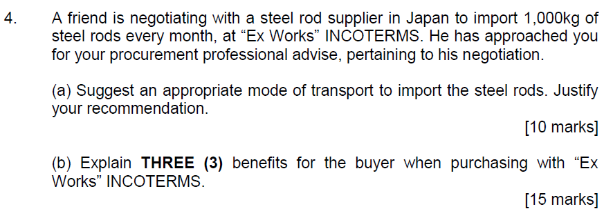 PLEASE ANSWER QUESTION 4 A 4. A friend is