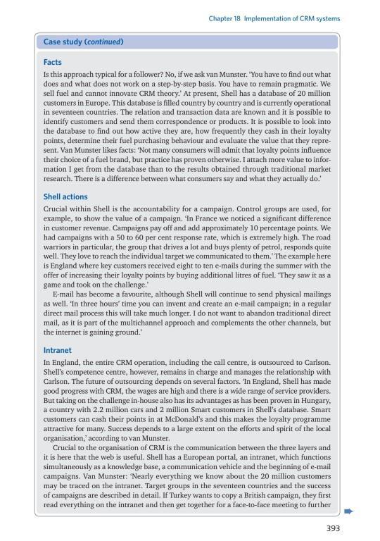 answer both five questions please VI CRM systems