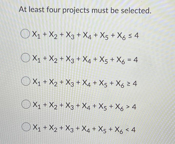 (Chapter 12] Integer Linear Optimization Models