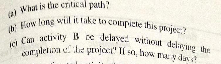8. Given the following network, D7 A8 G5 C3 E6