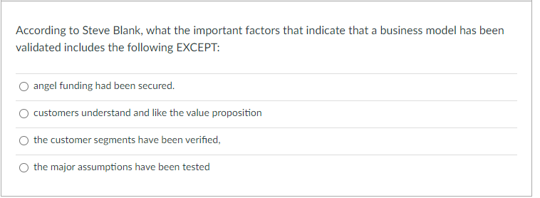 The recommended steps involved in Testing the