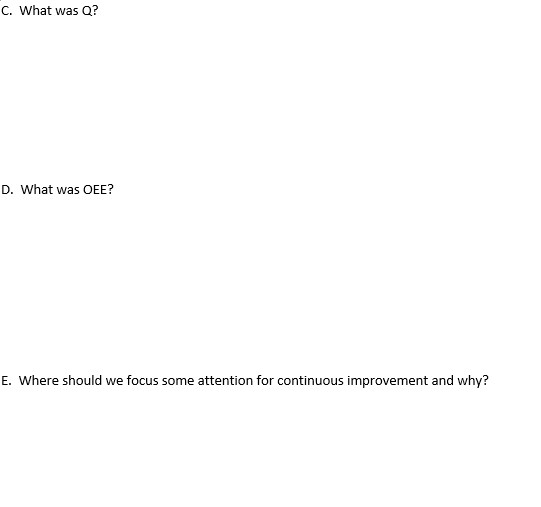 6. You are the manufacturing engineer at Tractors