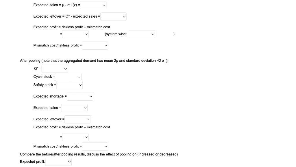 QUESTION 1 . Consider Ikea's warehouses in