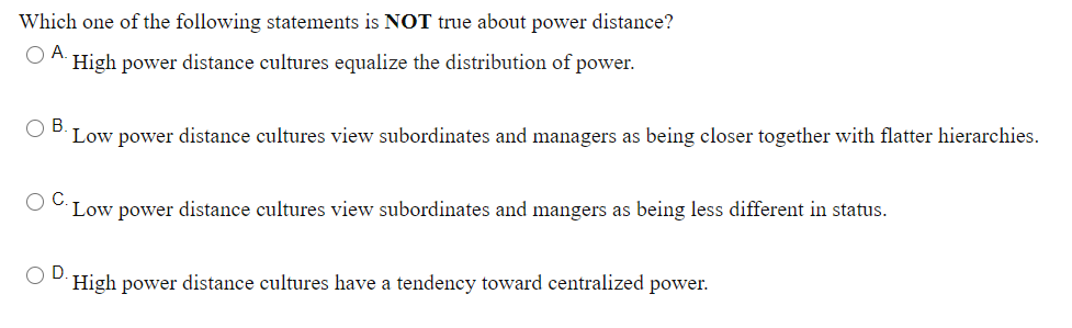 Which one of the following statements is NOT true