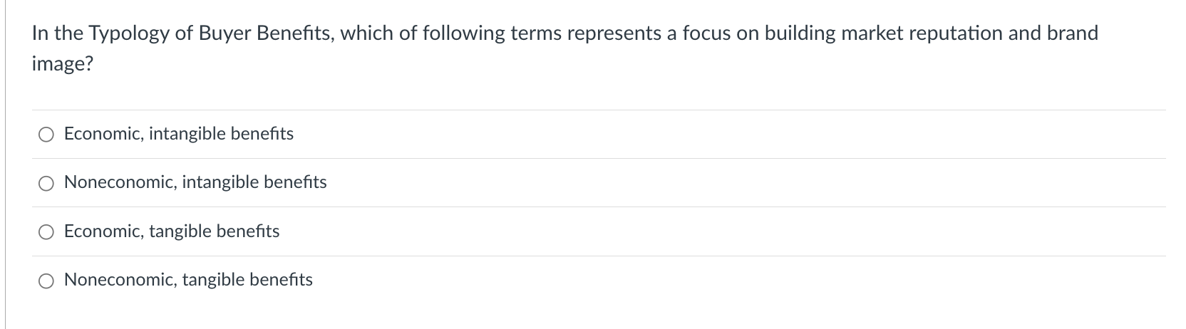 The most effective type of value proposition in