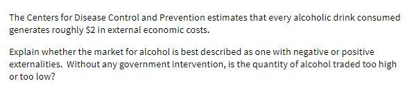 The Centers for Disease Control and Prevention