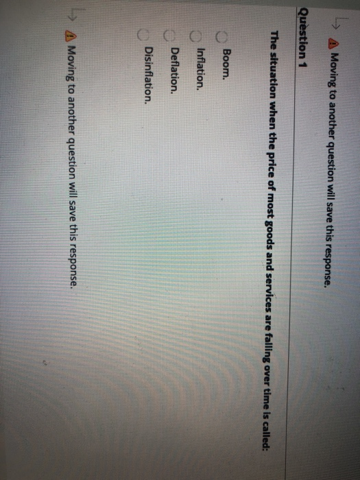 A Moving to another question will save this