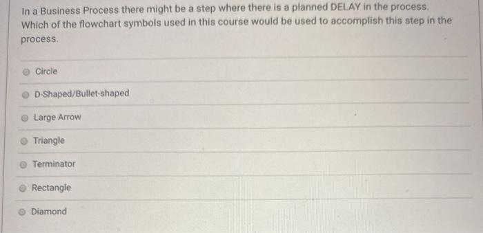 In a Business Process there might be a step where