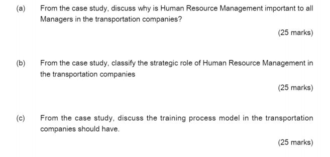 Please answer questions a, b, c. Thanks Question